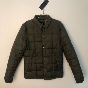 Volcom Green Quilted Jacket